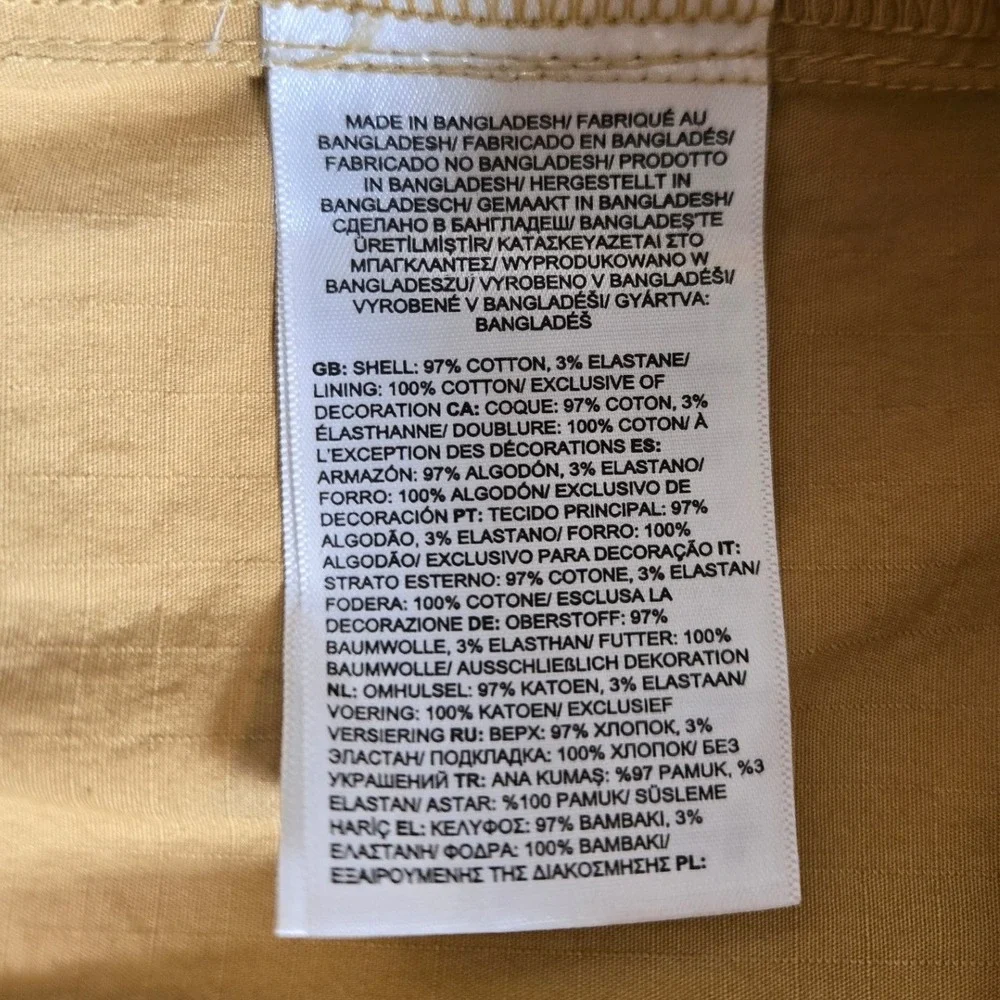 The North Face Mens Ripstop Cargo Shorts Antelope Tan NF0A7Q9S XL Regular NWT